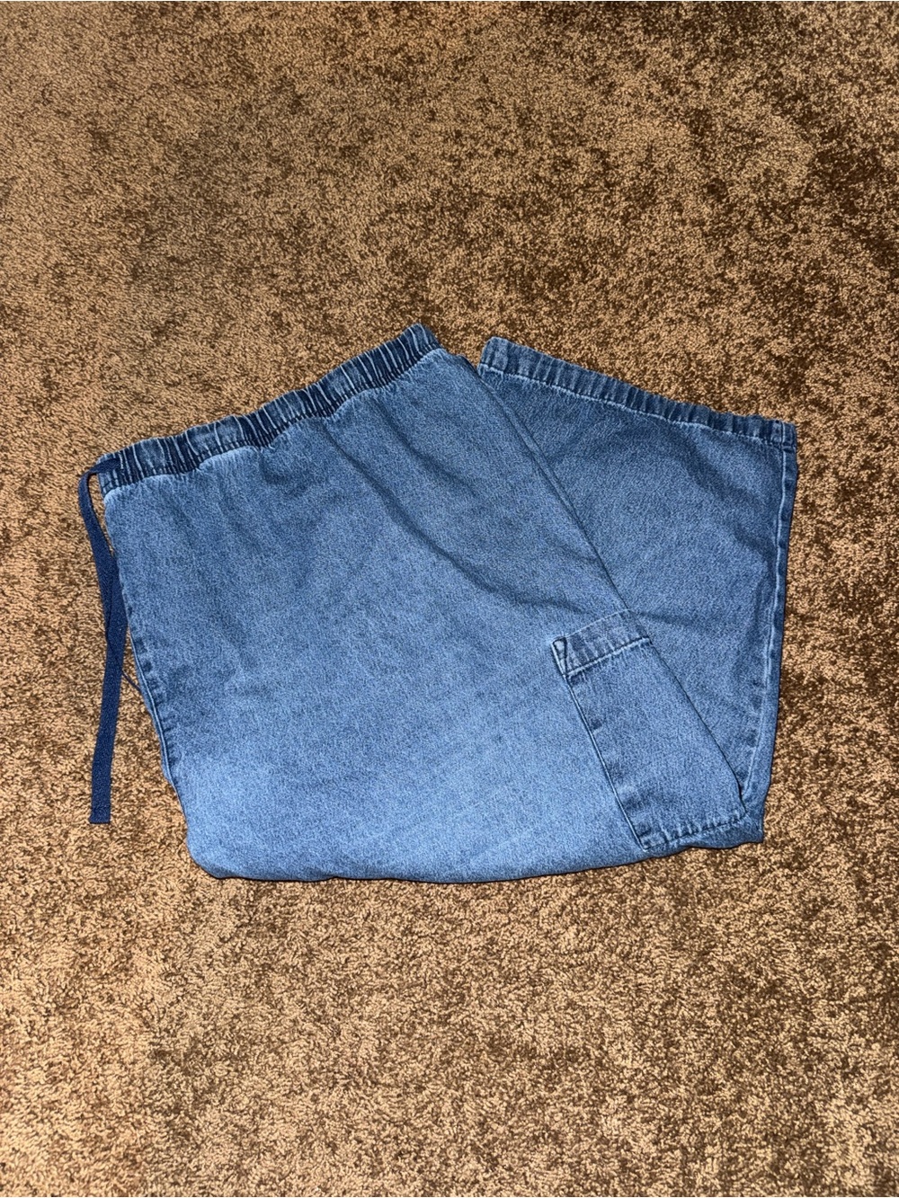 Women’s Basic Editions Denim Capri Pants